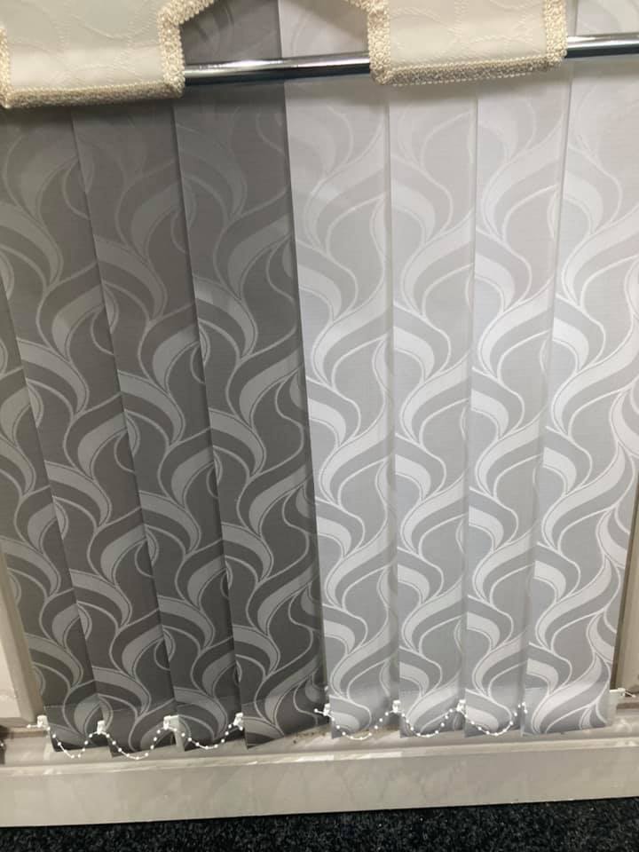 New range of vertical blackout blinds