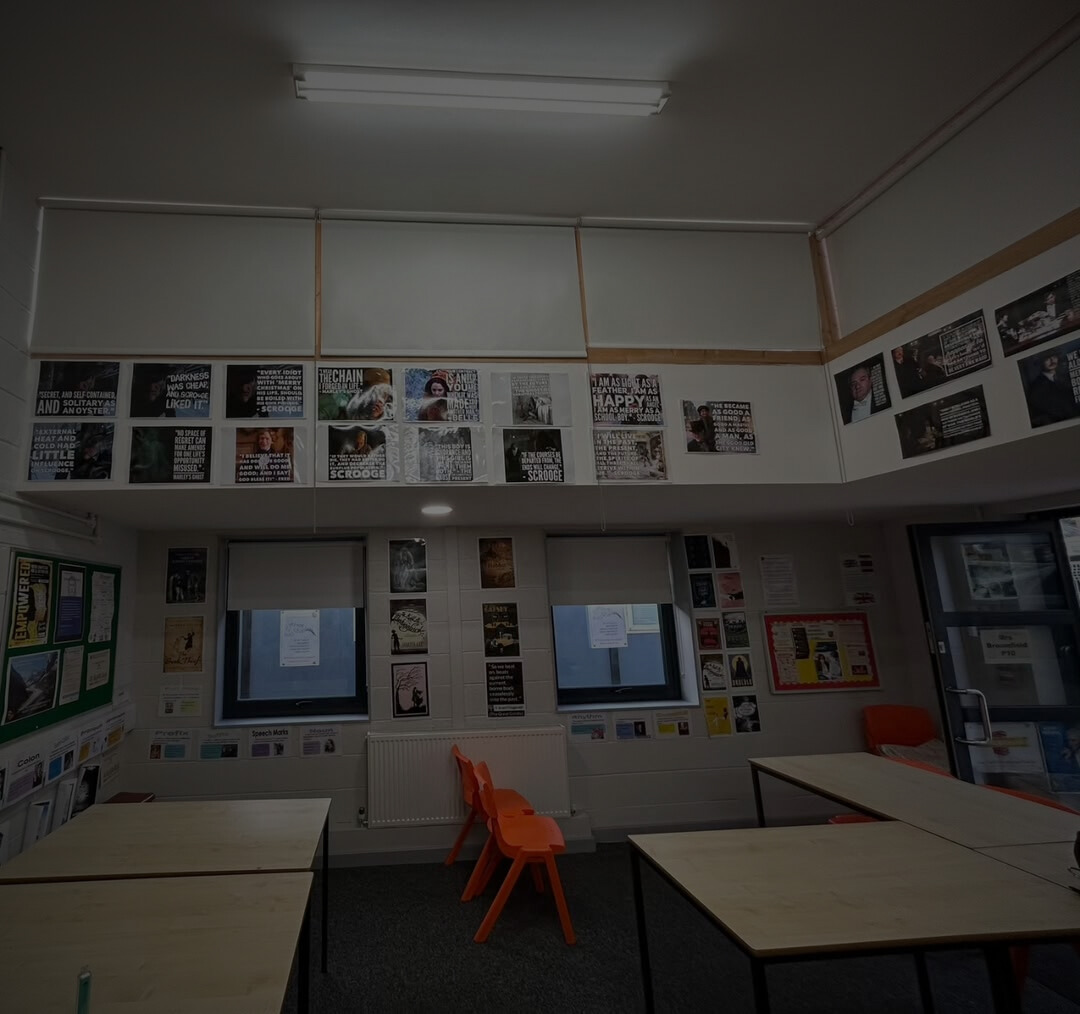 Education blackout blinds in Liverpool